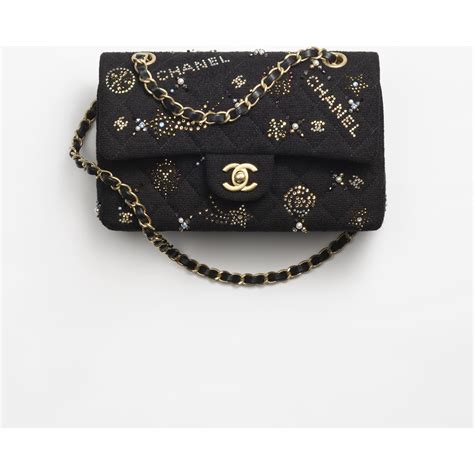 boy chanel handbag embroidered pleated calfskin & gold-tone metal black|Chanel bag history.